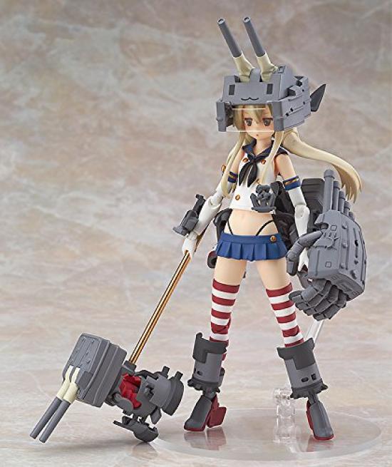 Kantai Collection -KanColle- Alloy Shimakaze Non-scale ABS & PVC & Diecast Painted Movable Figure