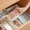 Partition Storage Box Set Drawer Storage Box Built-in Desk Organizer Student Desktop Miscellaneous Items Cosmetics Stationery