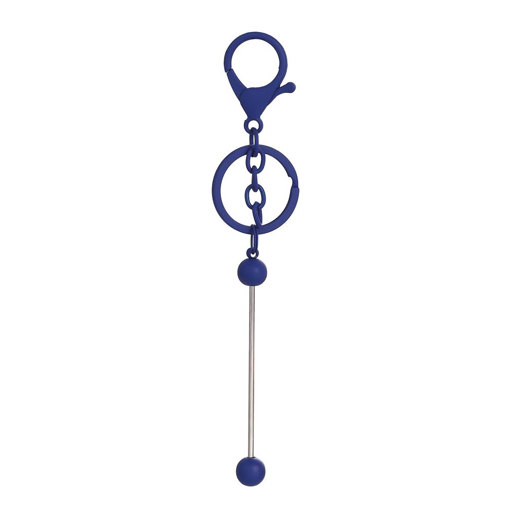 1/5 Stück Bunte Metall-Schlüsselanhängerstangen zum Auffädeln Leere für Perlen Anhänger Schmuck Charms DIY Bastelarbeiten Schlüsselanhänger Herstellung Geschenk