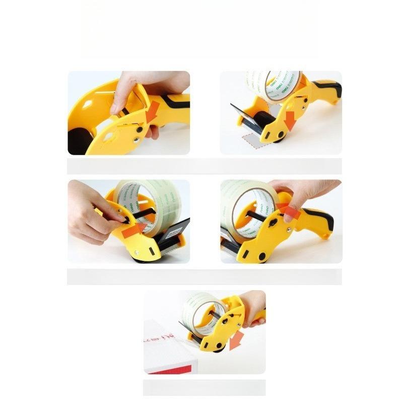 1Pc labor-saving box sealer, tape machine 6cm scotch tape cutter, handheld baler packer