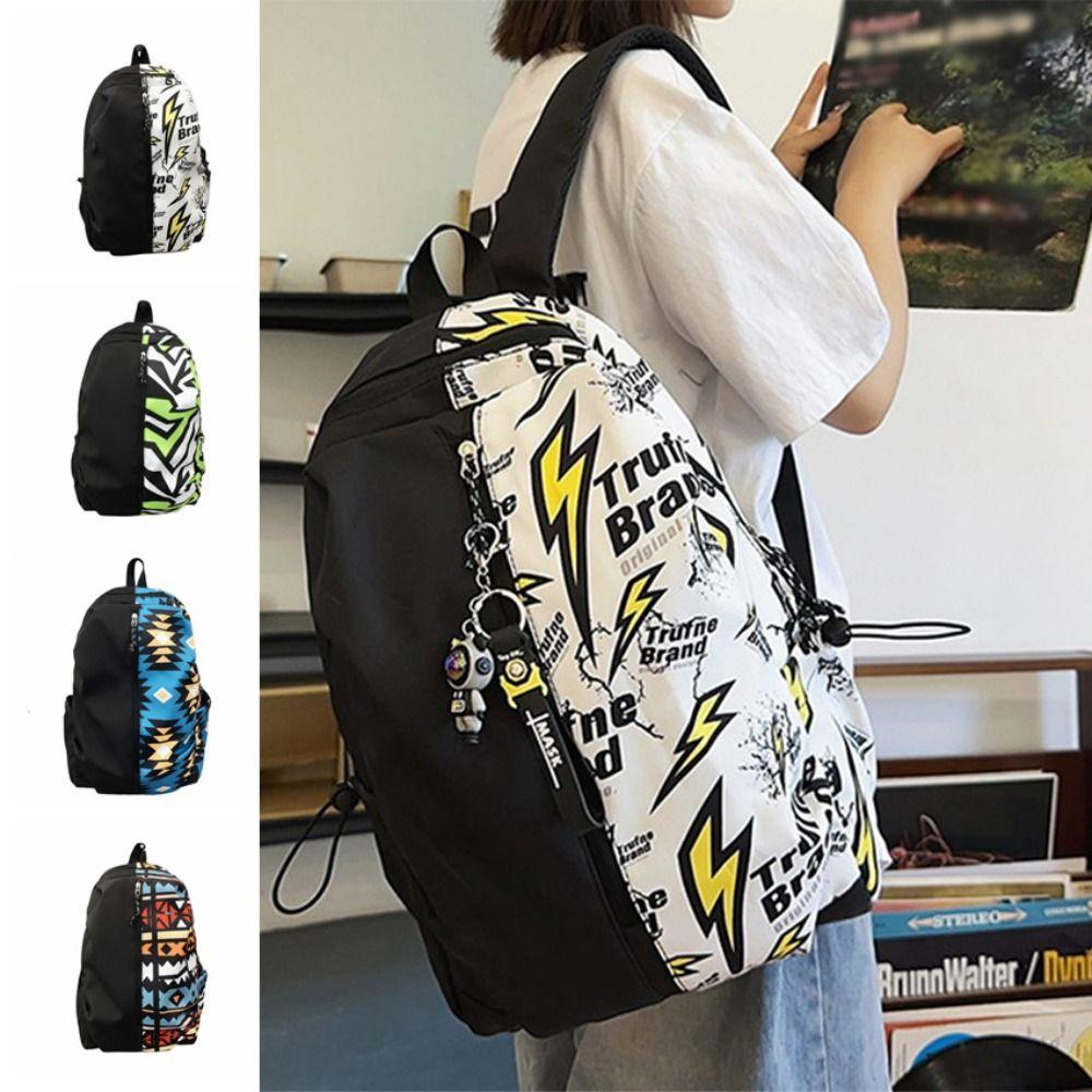 

Oxford Fabric Outdoor Travel Bag Wear-resistant Students School Bags Elementary School червоний