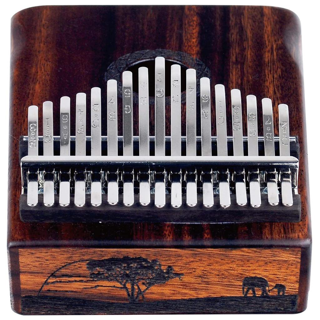 MAHALO Kalimba Thumb Piano, 17 Keys, Traditional Design, Pre-Tuned, MKA17TD