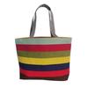 Embroidery Shoulder Bag Vintage Style Tote Bag Womens Handbag Lady Zipper Shopping Bag Travel Purse for Vacation Party Summer