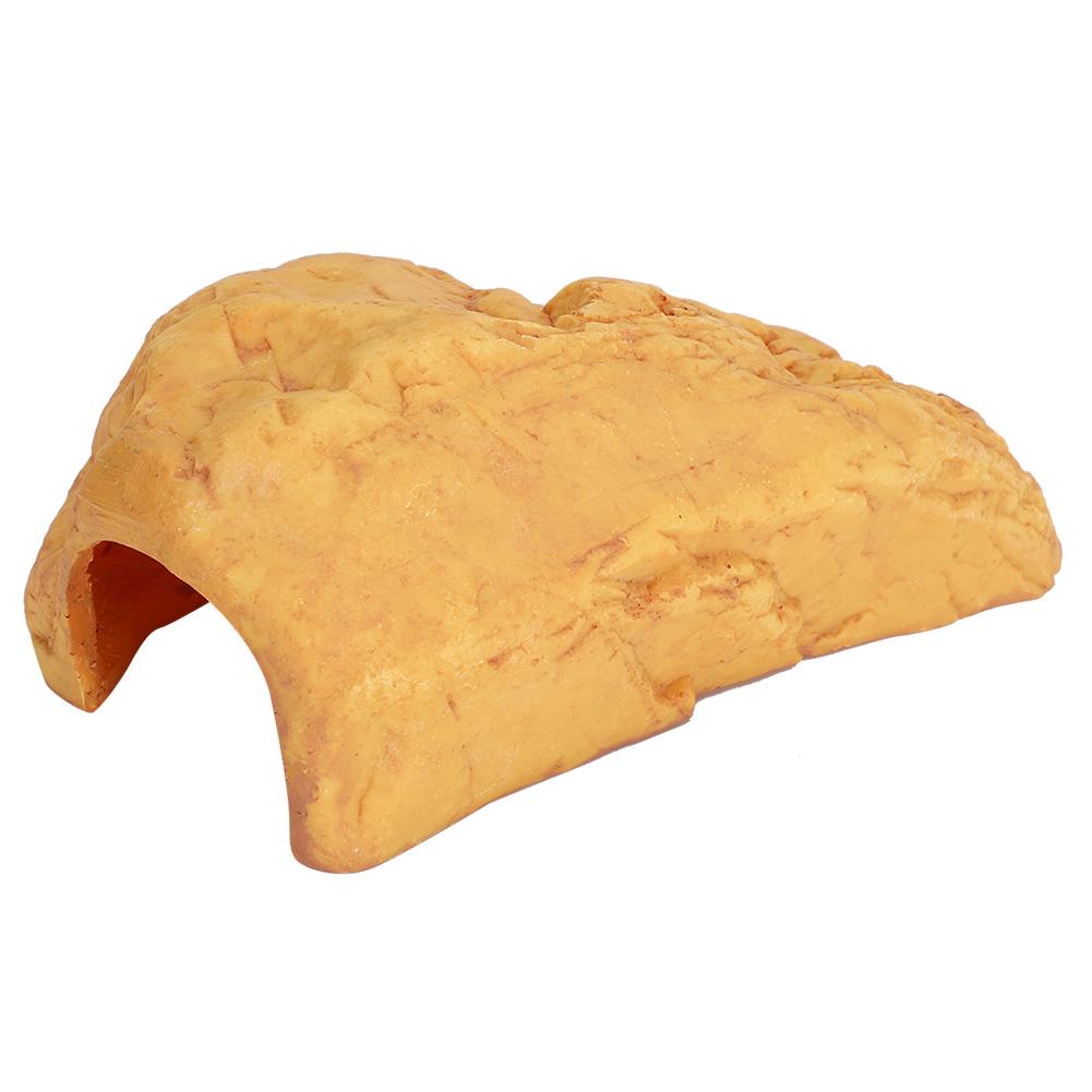 Harz-Unterschlupf für Reptilien Aquarium-Dekoration Künstliche Weiche Stabile Versteckhöhlen