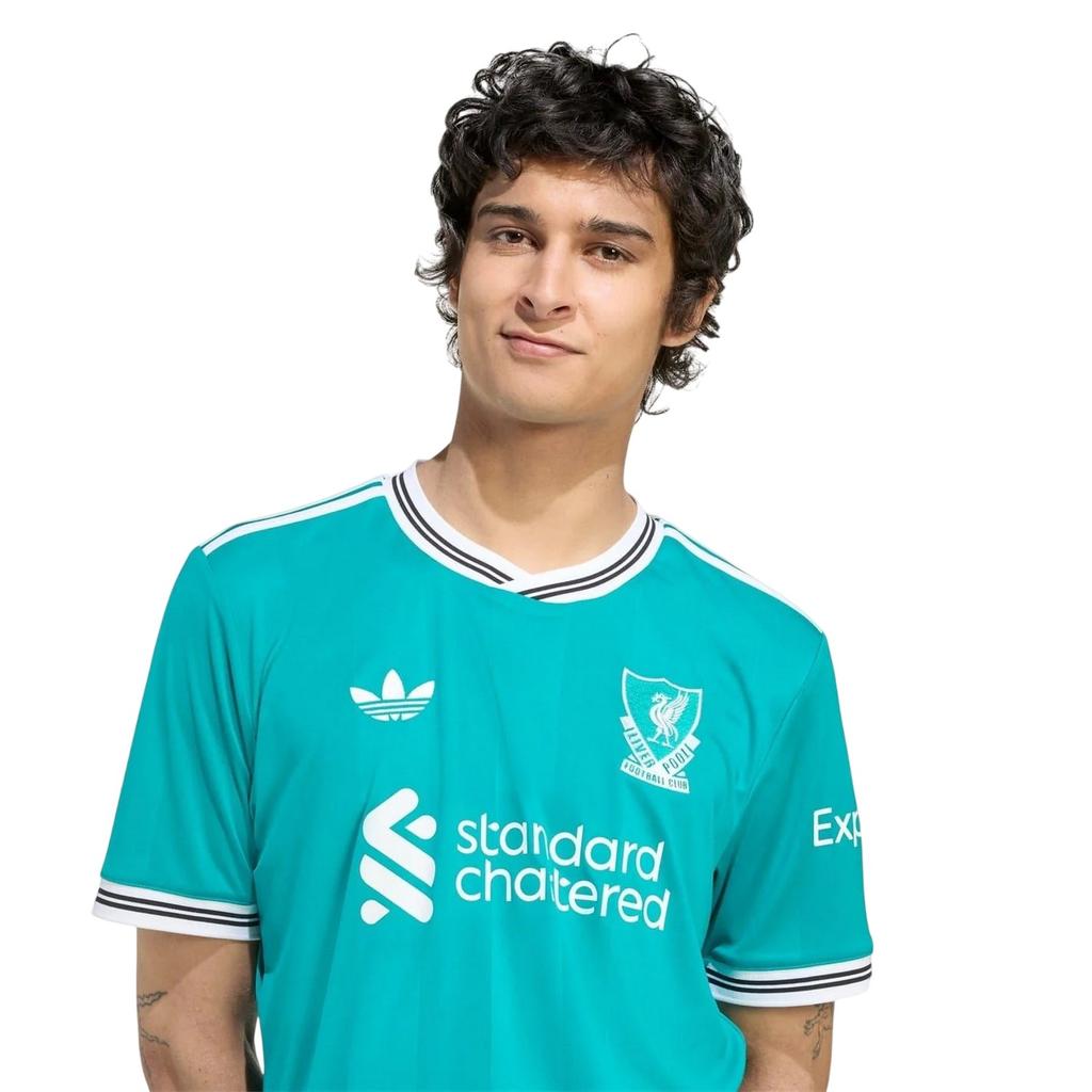 Adidas Mens 2025/2026 Liverpool FC Football Shirt