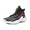 Anta Thompson Performance Comfortable Shock Absorption Anti-Slip Wear-Resistant Mid-Top Basketball Shoes Men sneakers Black Blue Yellow 11931601-6