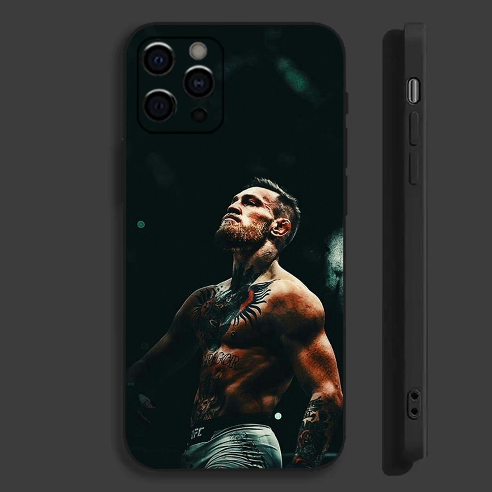 C-Conor M-McGregor Phone Case For Apple iPhone 15,14,13,12,11,Pro,X,XS,Max,XR,Plus,Mini Soft Black Cover
