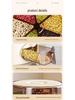 Rotatable Household Rice and Grain Storage Box: Insect & Moisture-Proof, Sealed, Compartmented Bucket