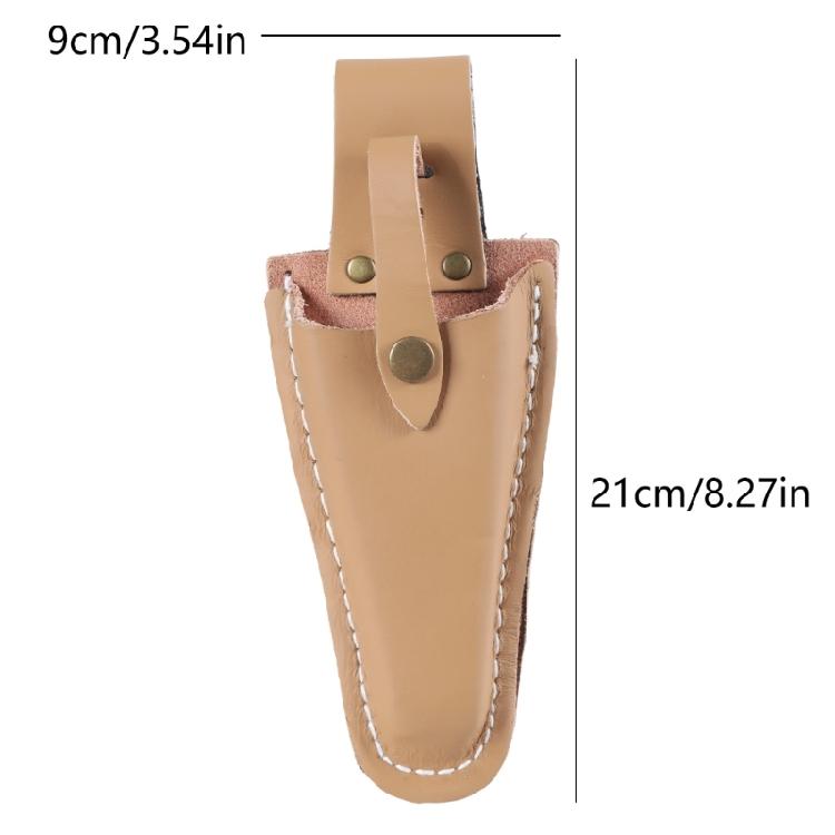 Precision-Stitching Leather-Shears Cover Long-Term Use Shears Storage Holder