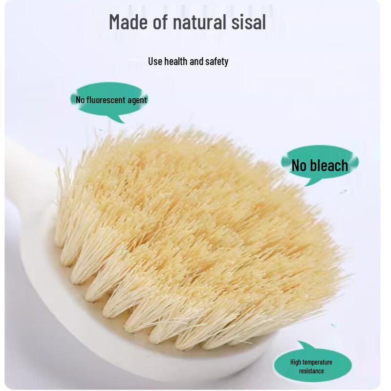 Long-Handle Pot and Dish Cleaning Brush