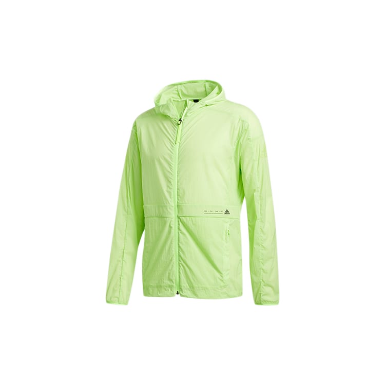 Adidas Jackets Men's Signal Green Hooded Moderate Other FT2780