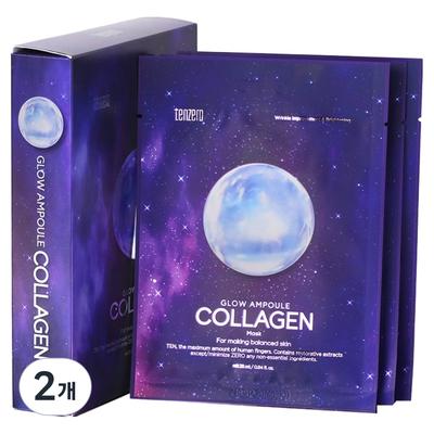 TENZERO Glow Ampoule Mask Collagen 25ml 2 Pcs