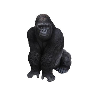 Ubia Gorilla 23 X 18 X 28cm Doll Figurine Ornament Animal Garden Decoration H13186