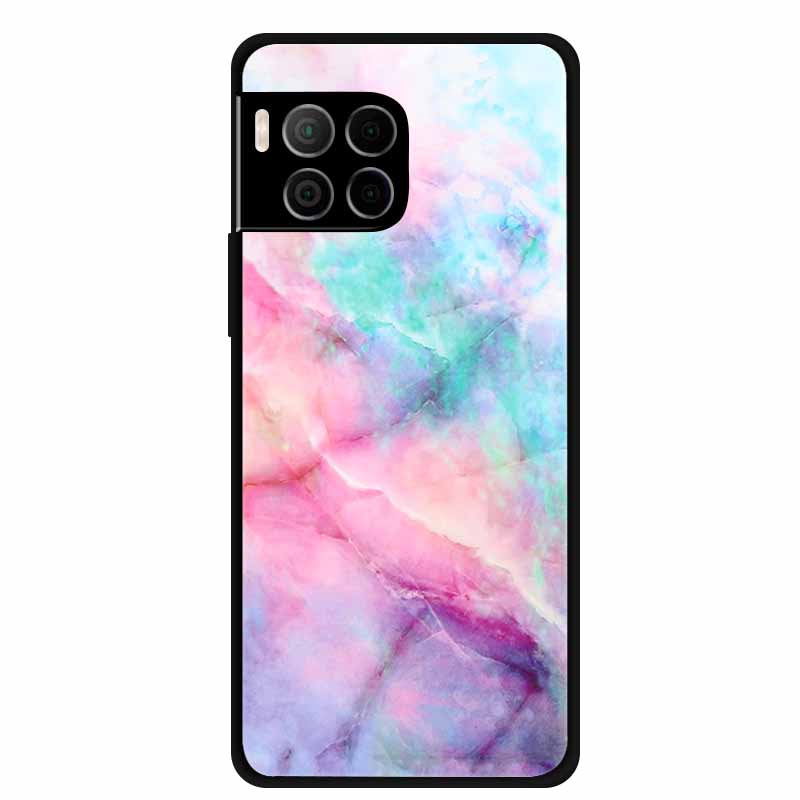 For T-Mobile REVVL 7 Pro Case Revvl7 Pro Luxury Soft Silicone Phone Case for T Phone 2 Pro 5G Gradient Color Marble Funda Bumper