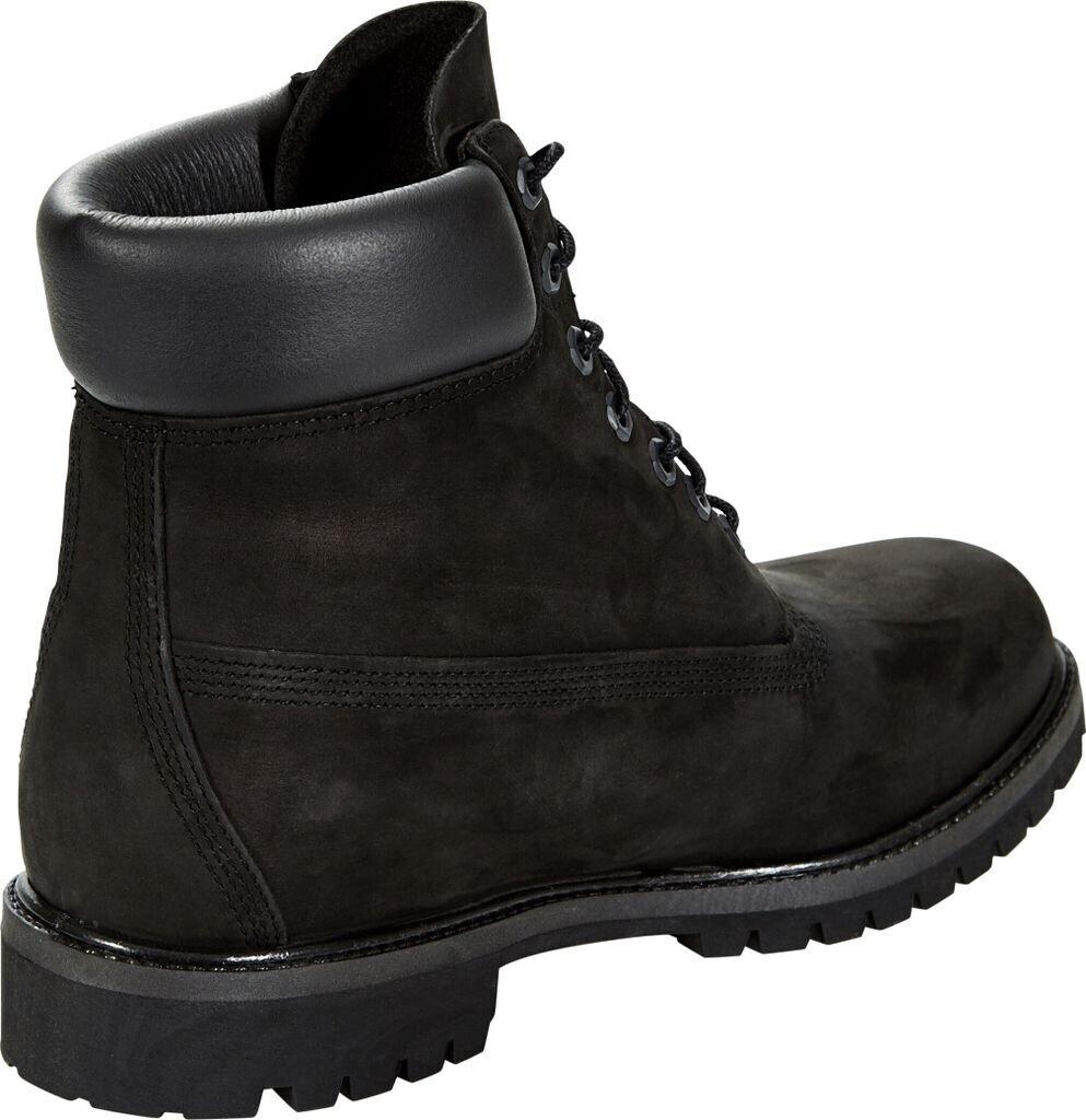 Ботинки Timberland 6 Inch Premium черный нубук (10073)