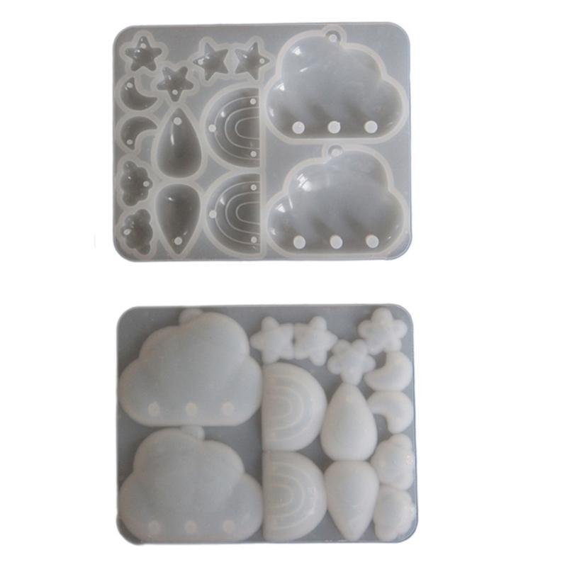 Teardrop Accessories Mold Flexible Silicone Jewelry Charm Mould Epoxy Resin Accessory Making Mold for Craft Lover