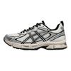 Asics Abrasion Resistant Low Top Running Shoes Women's White Black Sneakers 1012B869-100