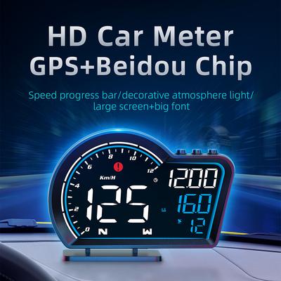 Universal Speedometer 117*85*57mm 360° Adjustment ABS