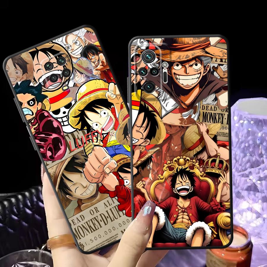 Cartoon One Pieces Funda Phone Cover Case for Xiaomi Redmi Note 11 13 Pro Plus 11s 12s 12 Pro 9 10S 9S 7 8 14 10