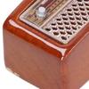 1:12  Radio Miniature Retro Cute Radio Model Decoration Accessories Children Pretend Play Toy