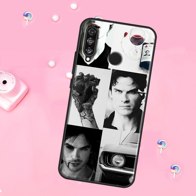 Damon Salvatore The Vampire Diaries For Huawei Nova 12s 12i 8i 11i 9 10 SE Y60 Y70 Y90 Y72 Y73 Y61 Y91 P60 Pro P30 P40 Lite Case