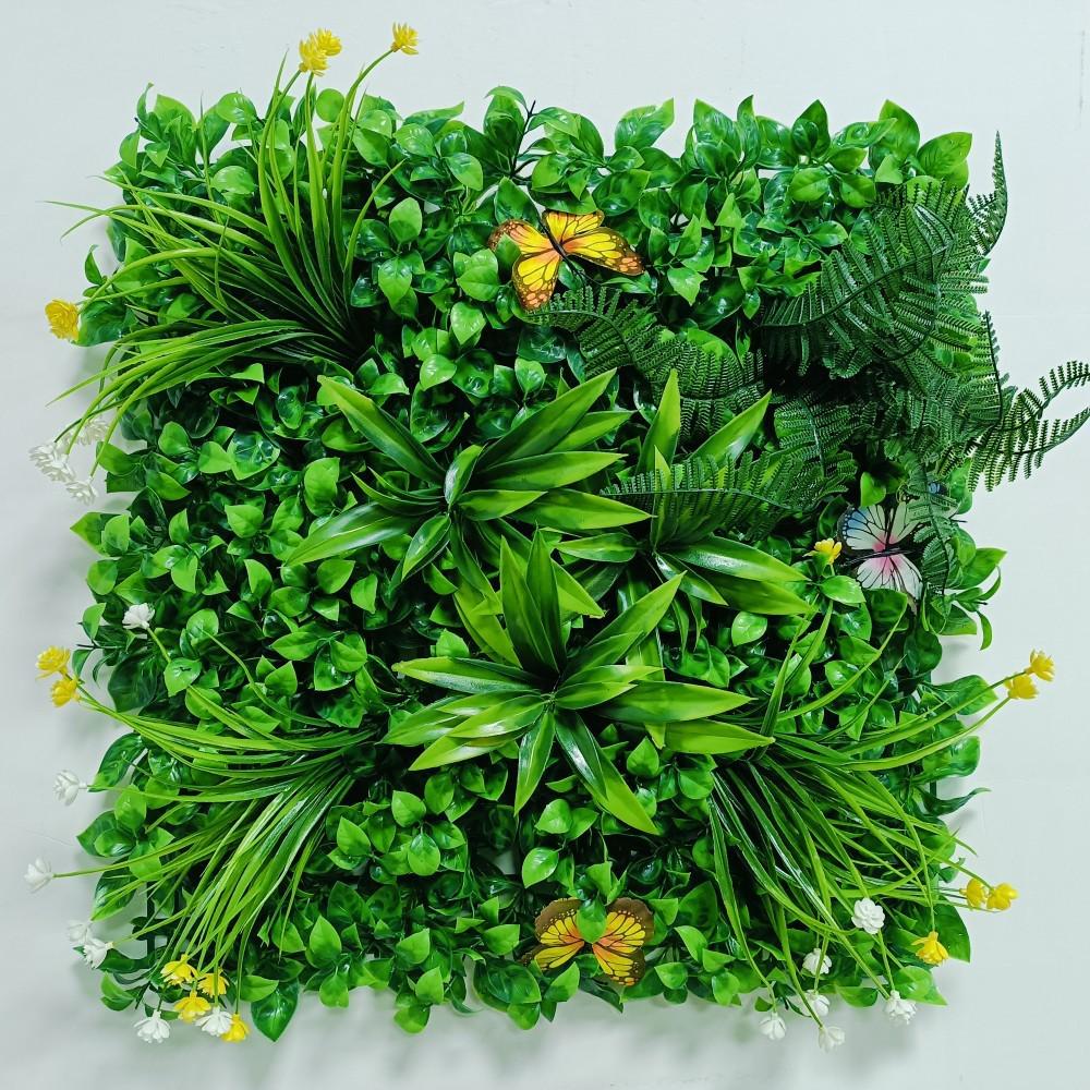 Artificial Green Plant Wall for Turf and Floral Decor