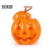 Halloween LED Light Night Light, Flameless Pumpkin Lamp, Decorative Creepy Lamp Atmosphere for Holiday Party Home Decor Detailed Theme Ornament