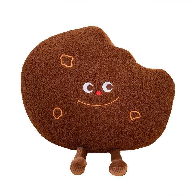 Bread Cookie Chestnut Plush Toy Cushion Stuffed Doll Throw Pillow Decoration