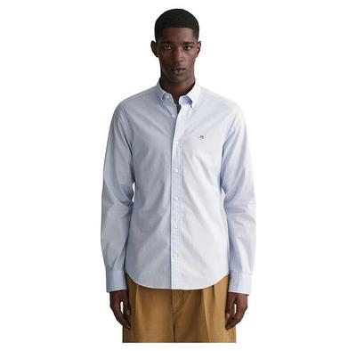 Slim Fit Poplin Long Sleeve Shirt