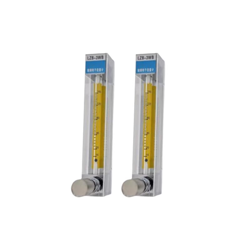 YuMao LZB-3WB Gas Glass Rotor Flowmeter, 2.5-25 ml/min