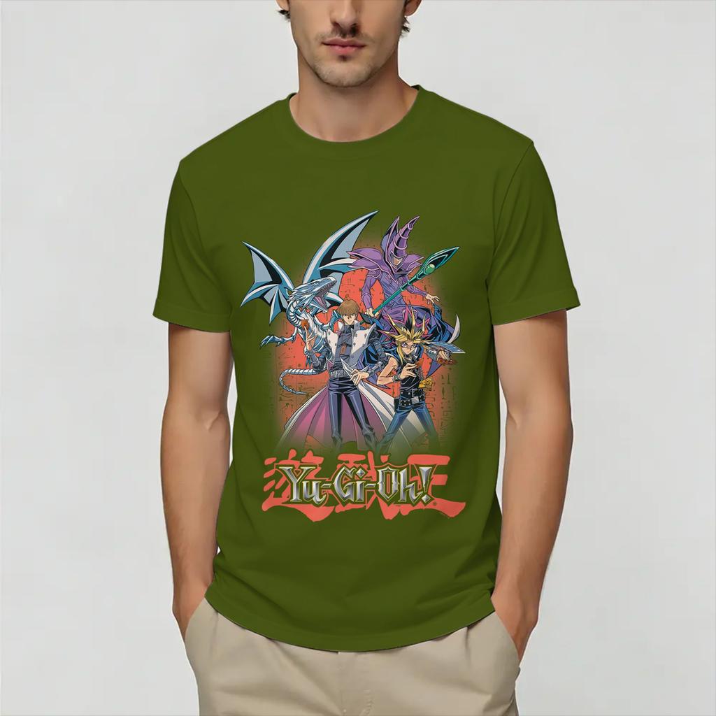Yugioh Card Tshirt Summer Hippie Tshirts Male Pure Cotton Oneck Plus Size 5xl Clothing Shortsleeve Streetwear Tshirt