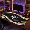 Brazil Football Crest Mouse Pad, Extended Non Slip Rubber Desk Mat for Gaming Office Laptop Fan Gift
