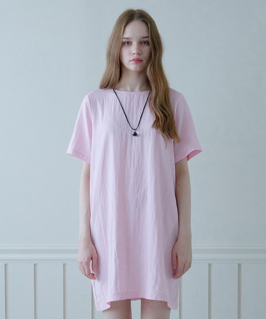 Hillioteu Relax Tunic Dress_Pink