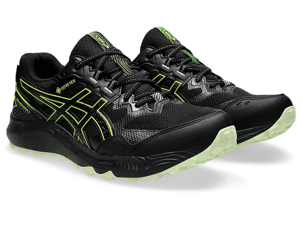 Trail running shoes Asics black/yellow Gel Sonoma 7 GTX