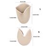 Ballet Pointe Shoe Toe Pad Toe Protectors for Women Soft Breathable Ballet Toe Pad Metatarsal Pad Forefoot Cushion