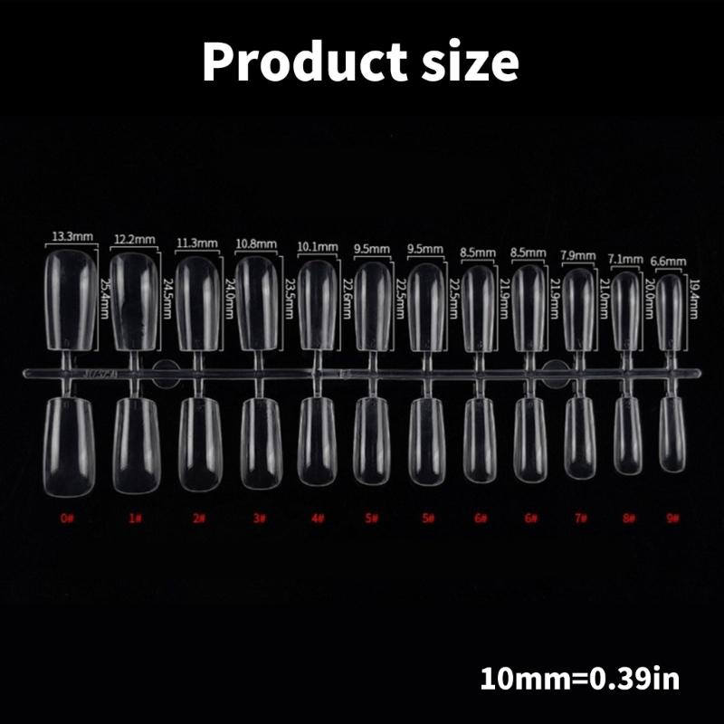 24 Pcs Simple Leaves Artificial Nail Stylish Full Cover Stick on Nail 3D False Nail Medium Coffin Press On Nail