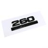 Honda Car Side Letters Emblem Rear Trunk Sticker Badge TURBO 260 220 370 240 180 230 Accord Civic City Odyssey Crosstour Decal ajb256