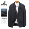 FORTEI Men's Autumn Slim Fit Business Casual Textured Blazer