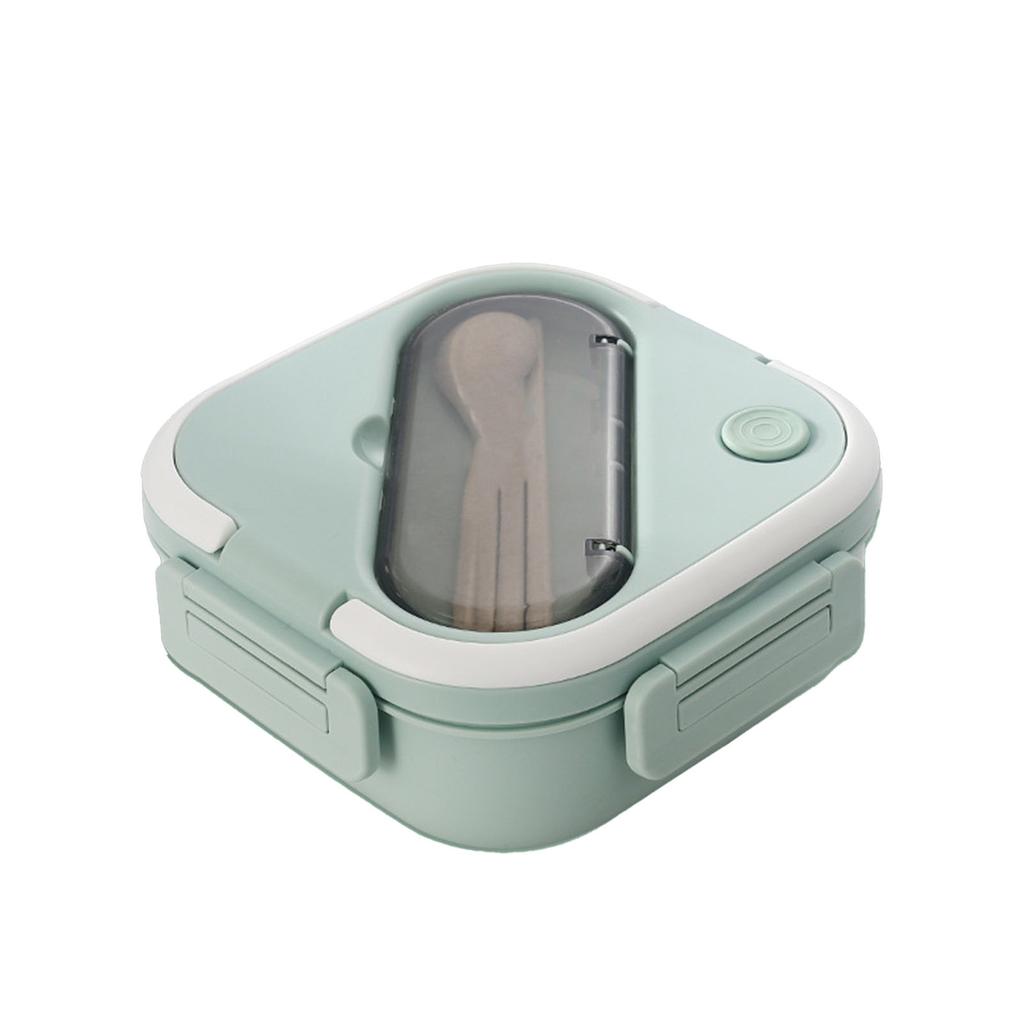 1 Stück isolierte Bento-Box mit Fächern, auslaufsichere Kunststoff-Lunchbox für Schule, Arbeit, mikrowellengeeignet, leicht zu reinigendes Material