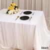 3D Pearl Beaded Mesh Wedding Dress Table Runner