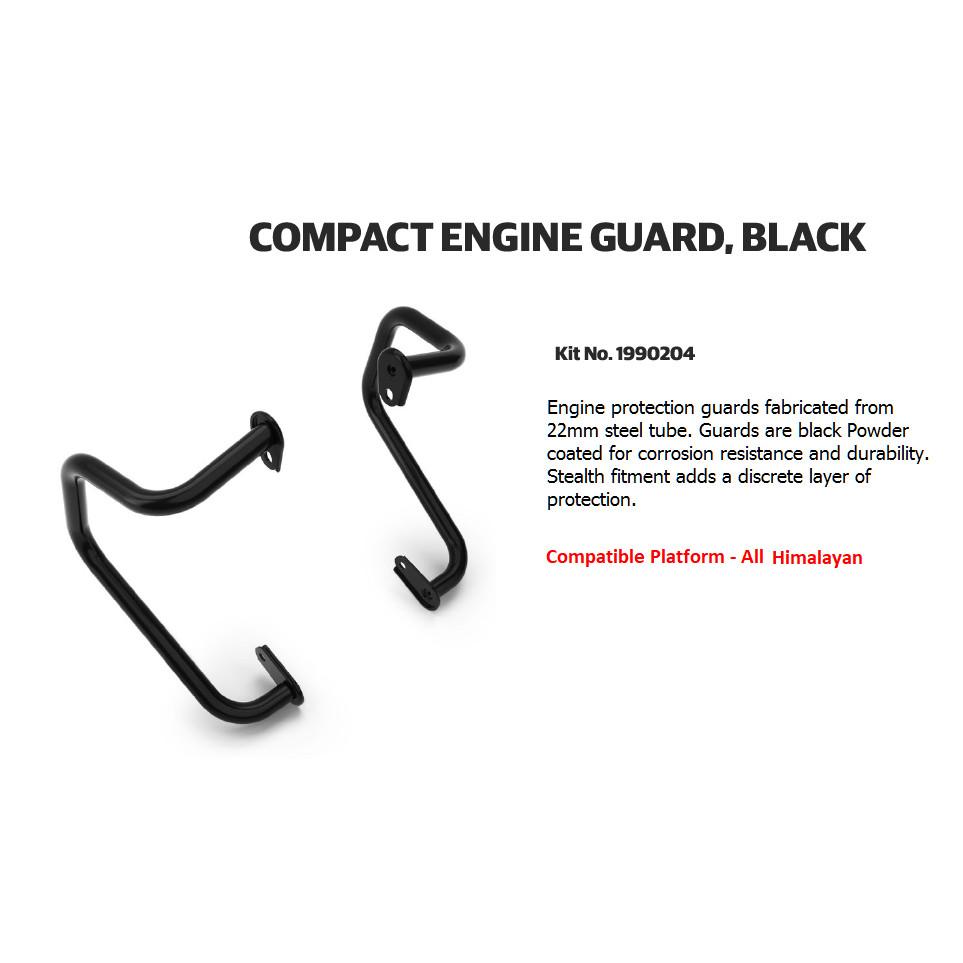 Royal Enfield "Scram & Himalayan 411 Black Compact Engine Guard"