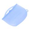 Silicone Microwave Bag 2000ml Leak Proof Reusable Food Storage Bag with Safety Handle Blue