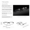 Design Reading Glasses Men Women Folding Small Glasses Frame Metal Glasses Mini Wallet Glasses Diopter 1.0-4.0