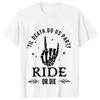 Braut Hochzeit Oberteile Team Braut Stamm T-Shirt Skelett Mittelfinger Grafik Junggesellinnenabschied Shirt