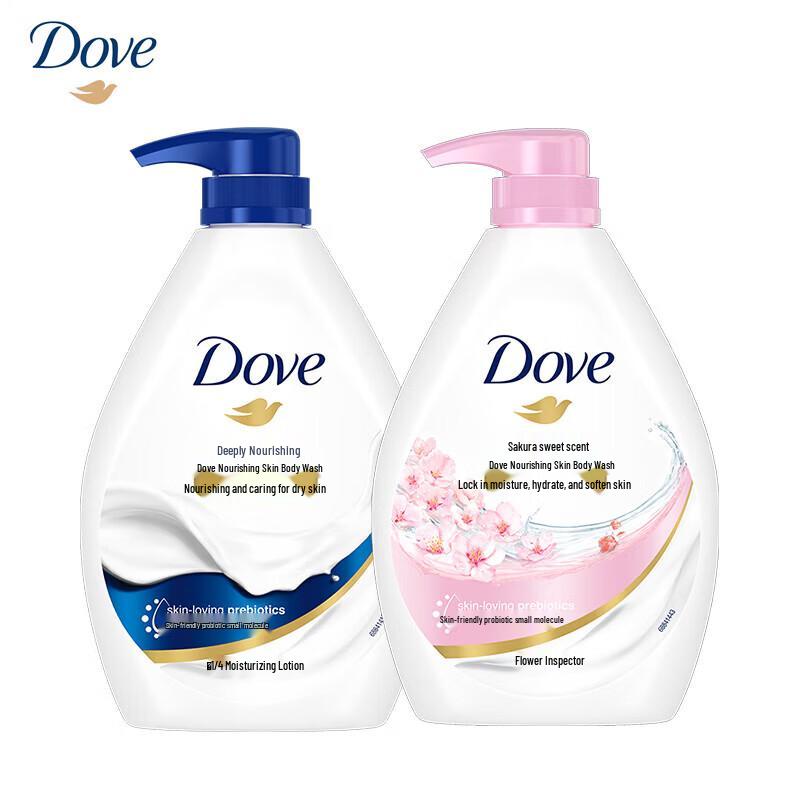 Dove Shower Gel Duo Pack