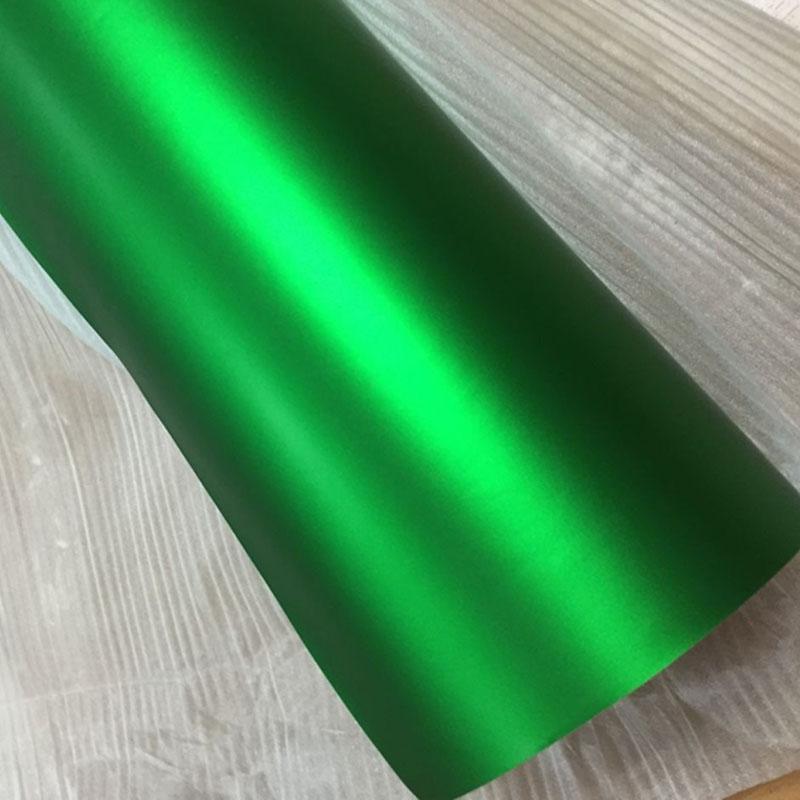 

Кілька кольорів, синій, чорний, червоний, золотий, срібний, матовий, сатин, хром, вінілова плівка для обгортання автомобіля, наклейка, наклейка, без бульбашок, обгортання автомобіля 30CM X 152CM зелений