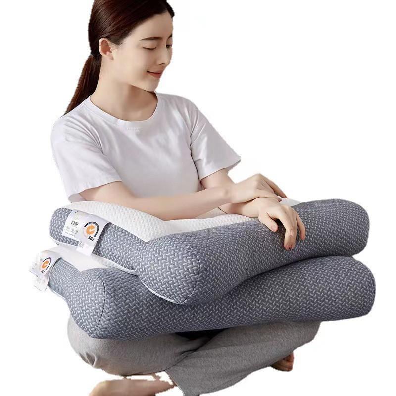 Ergonomic Cervical Support Pillow Neck Pain Relief Sleep Aid Hotel Grade Memory Foam Alternative