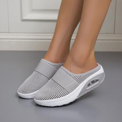 Women Wedge Slippers Premium Slippers Vintage Anti-slip Casual Female Platform Retro Shoes Plus Size Orthopedic Diabetic Sandals