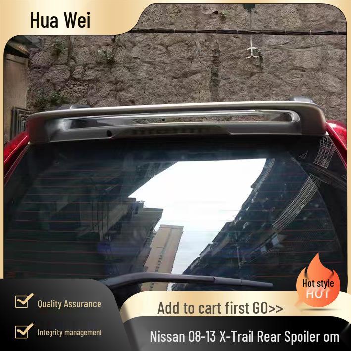 

Задний спойлер для Nissan Qashqai 08-13, установка без сверления Raw - Needs sanding and painting