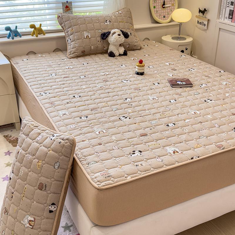 New Products for The Beginning of School Season: Fitted Sheet, Mattress Protector, Student Dormitory, Non-slip, Non-shifting, Machine Washable